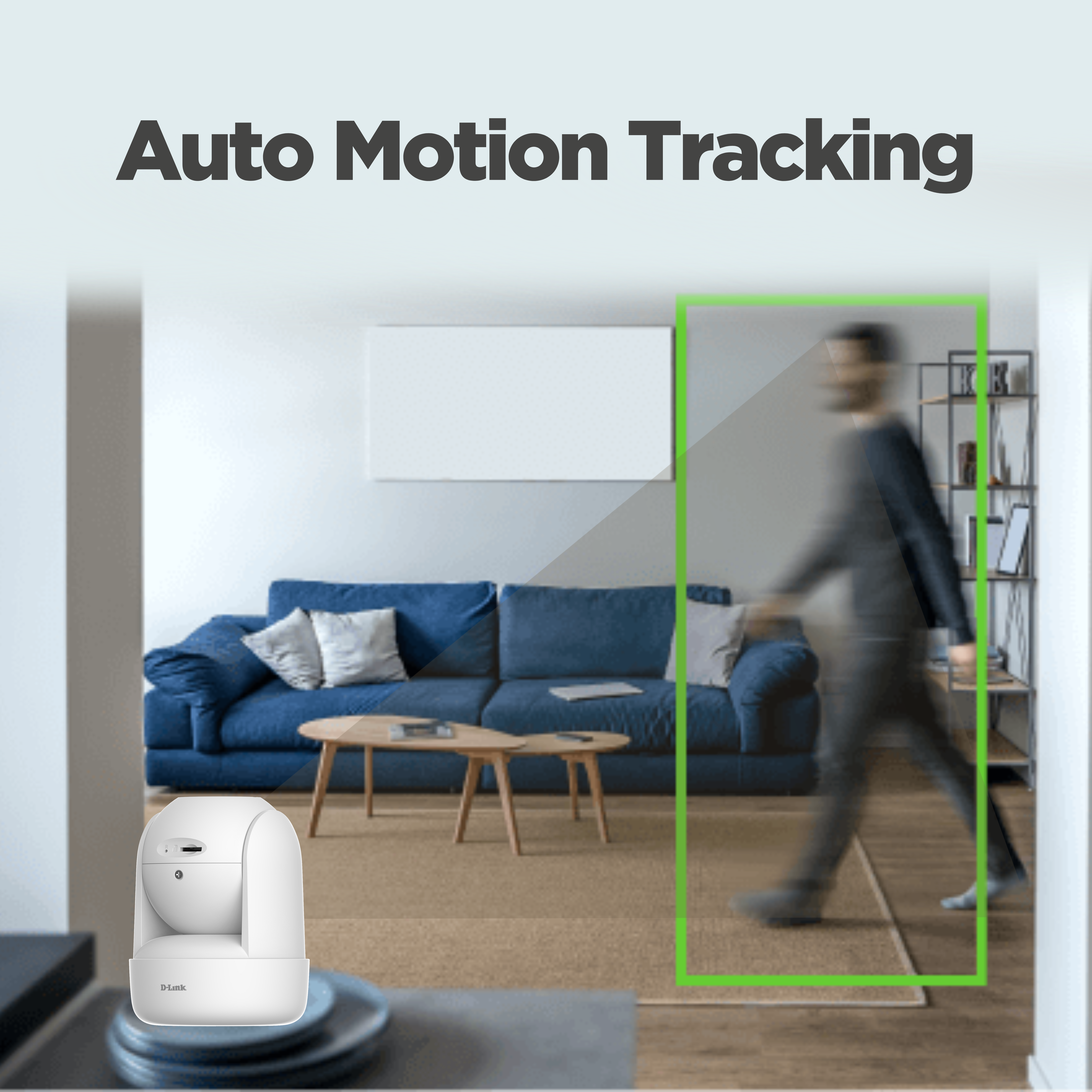 2K Pan & Tilt Wi-Fi Camera