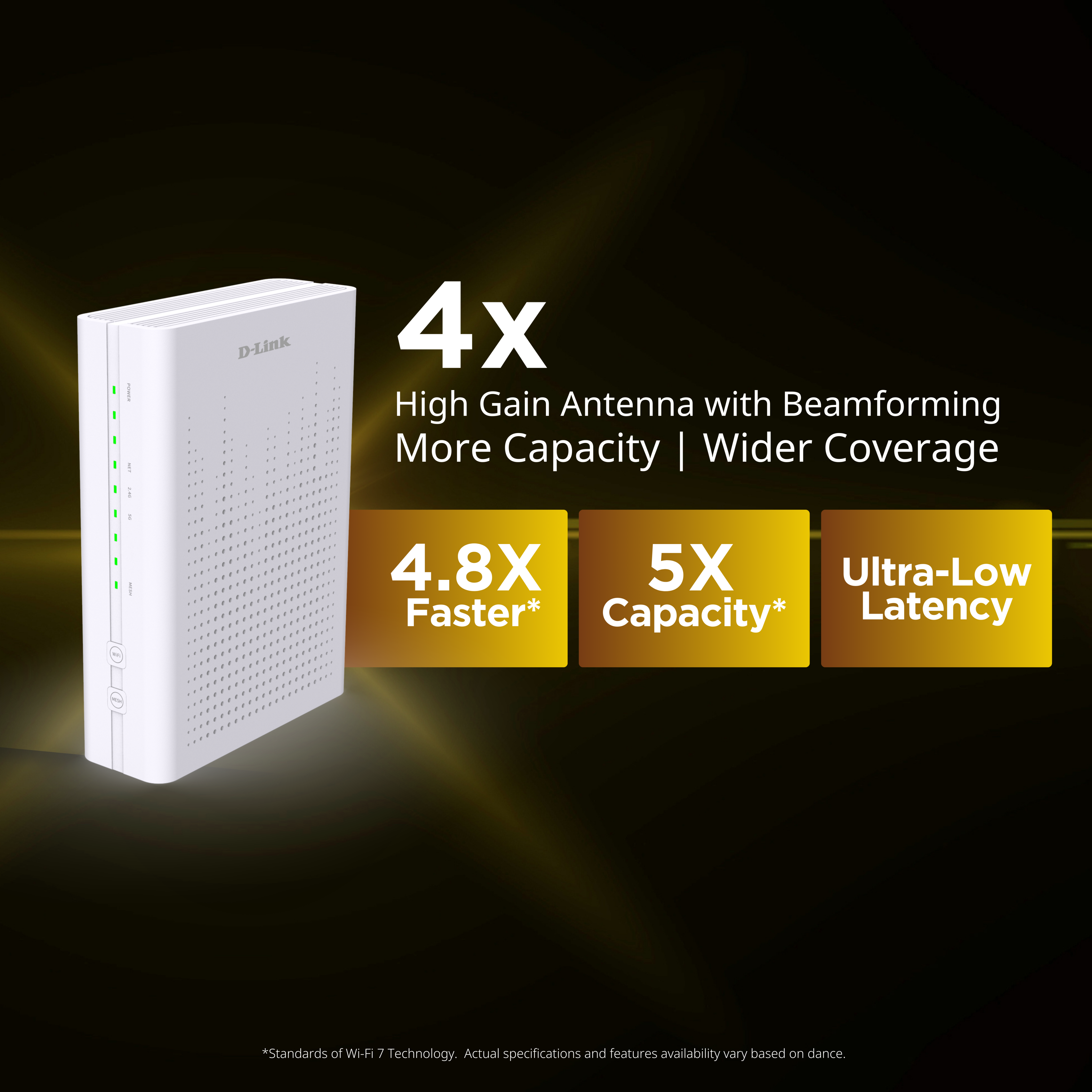 BE7200 Dual Band 10G Wi-Fi 7 EasyMesh Router
