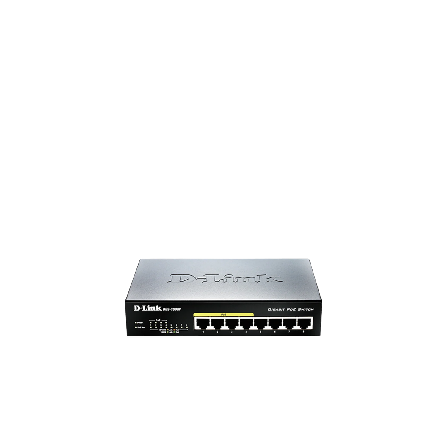 8-Port Desktop Switch with 4 PoE Ports