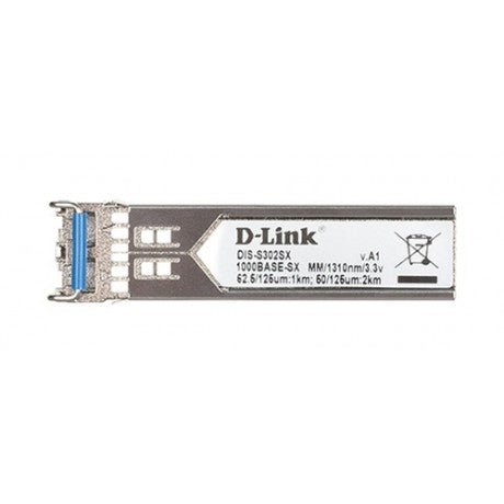 1‑port Mini‑GBIC SFP to 1000BaseSX Multi‑Mode 2km Fibre Transceiver
