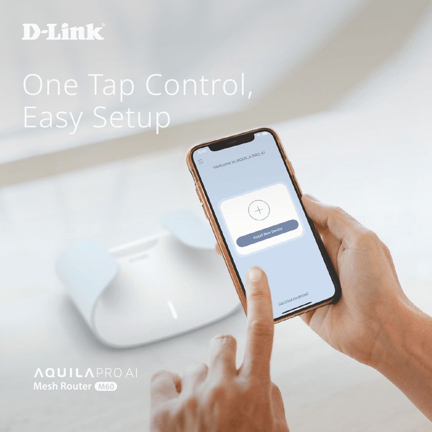 AX6000 Wi-Fi 6 Smart Mesh Router