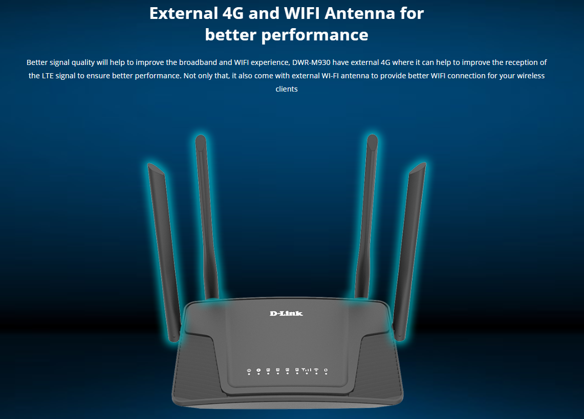 4G LTE Wireless Mobile Router | DWR-M930