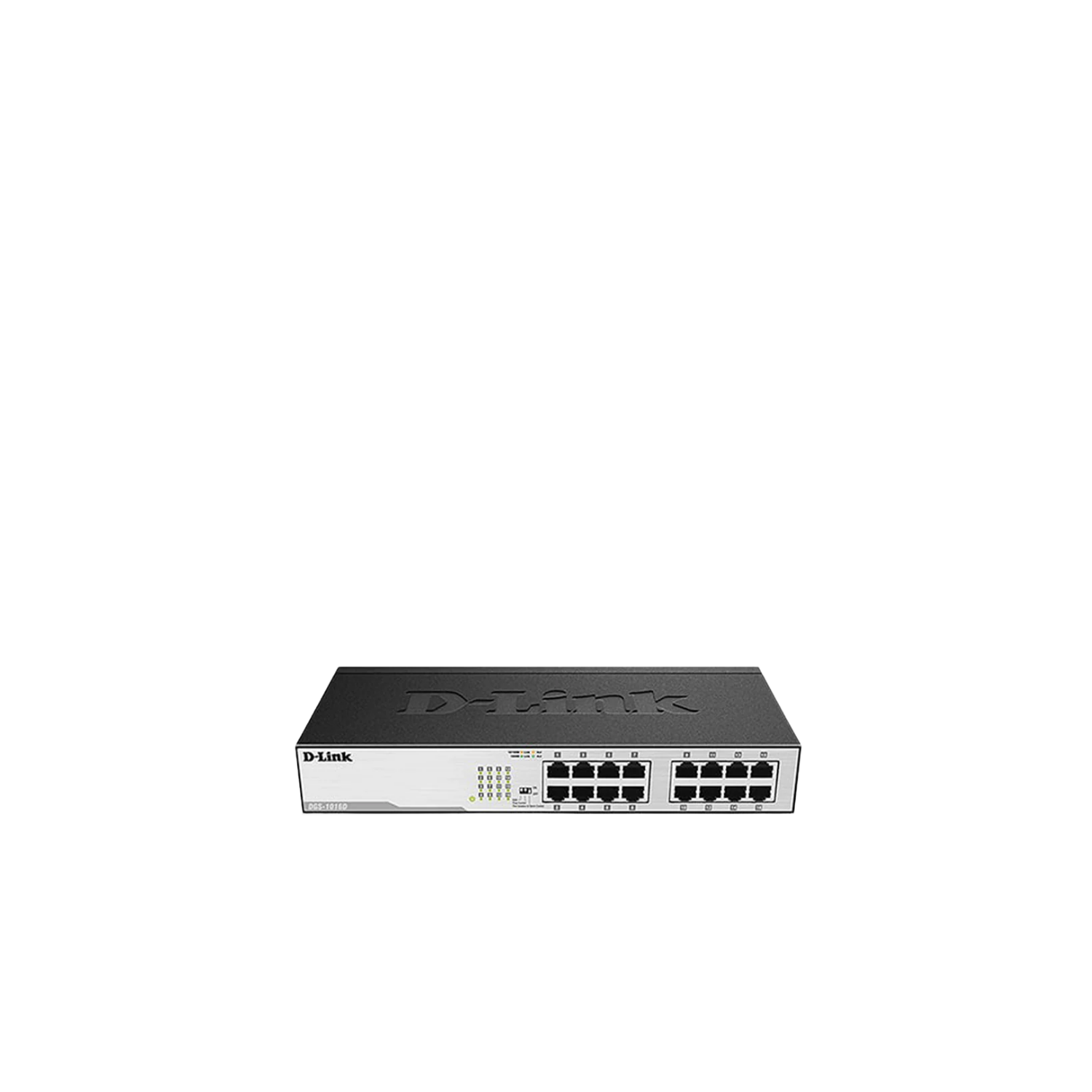16-Port Gigabit Desktop/Rackmount Switch In Metal Casing