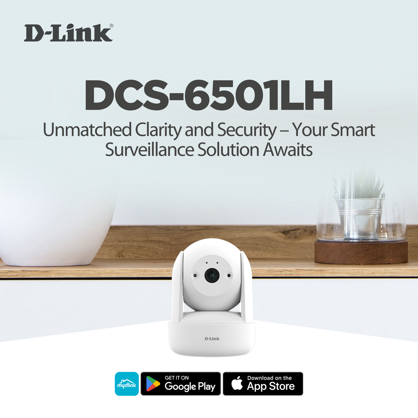 2K Pan & Tilt Wi-Fi Camera | DCS-6501LH HWC