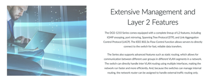 10-Port Gigabit Smart Managed Switch | DGS-1210-10