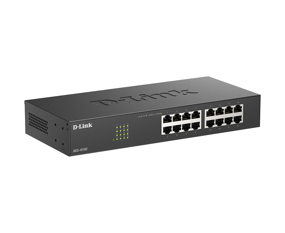 16-Port Gigabit Unmanaged Switch