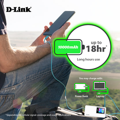 5G Wi-Fi 6 AX1800 Mobile Wi-Fi Hotspot