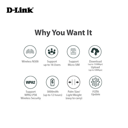 5G Wi-Fi 6 AX1800 Mobile Wi-Fi Hotspot