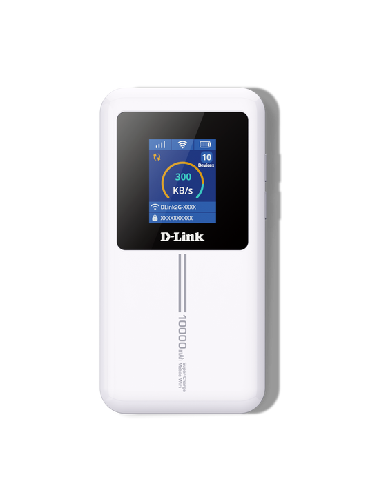 4G LTE Cat4 Wi-Fi 6 Mobile Hotspot | 10,000mAh