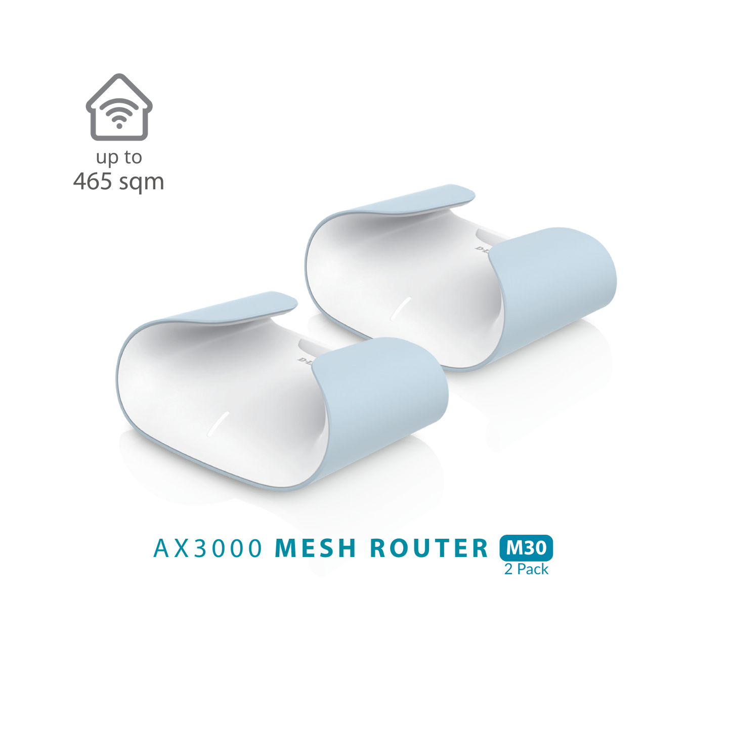 AX3000 Wi-Fi 6 Wireless Mesh Router | Expandable Mesh | High-Performance, Feature Rich, AI Enabled - Parental Controls | M30