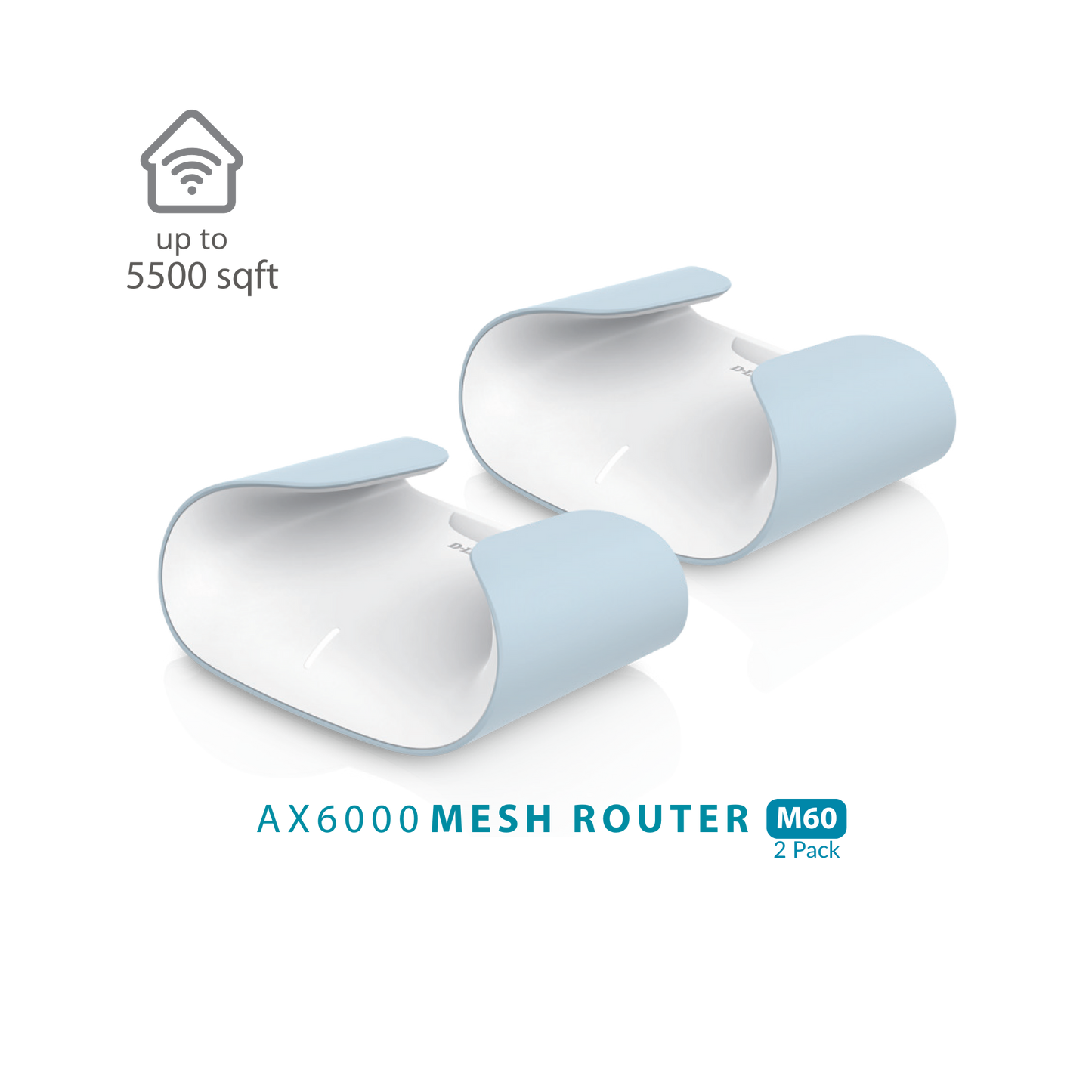 AX6000 Wi-Fi 6 Wireless Mesh Router | Expandable Mesh | High-Performance, Feature Rich, AI Enabled - Parental Controls | M60