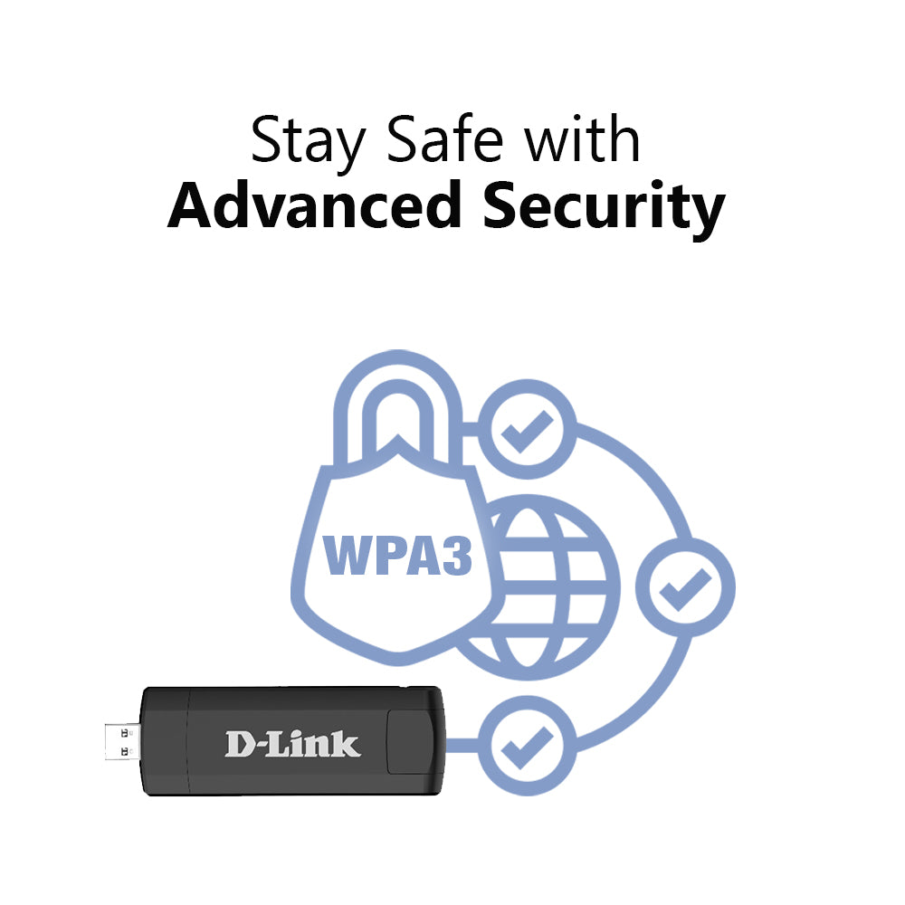 Wireless AX3000 Wi-Fi 6 High Gain USB 3.0 Adapter | DWA-X3030
