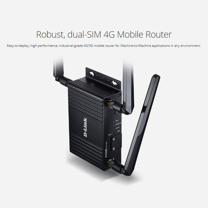 4G LTE Industrial VPN Mobile Router | DWM-312