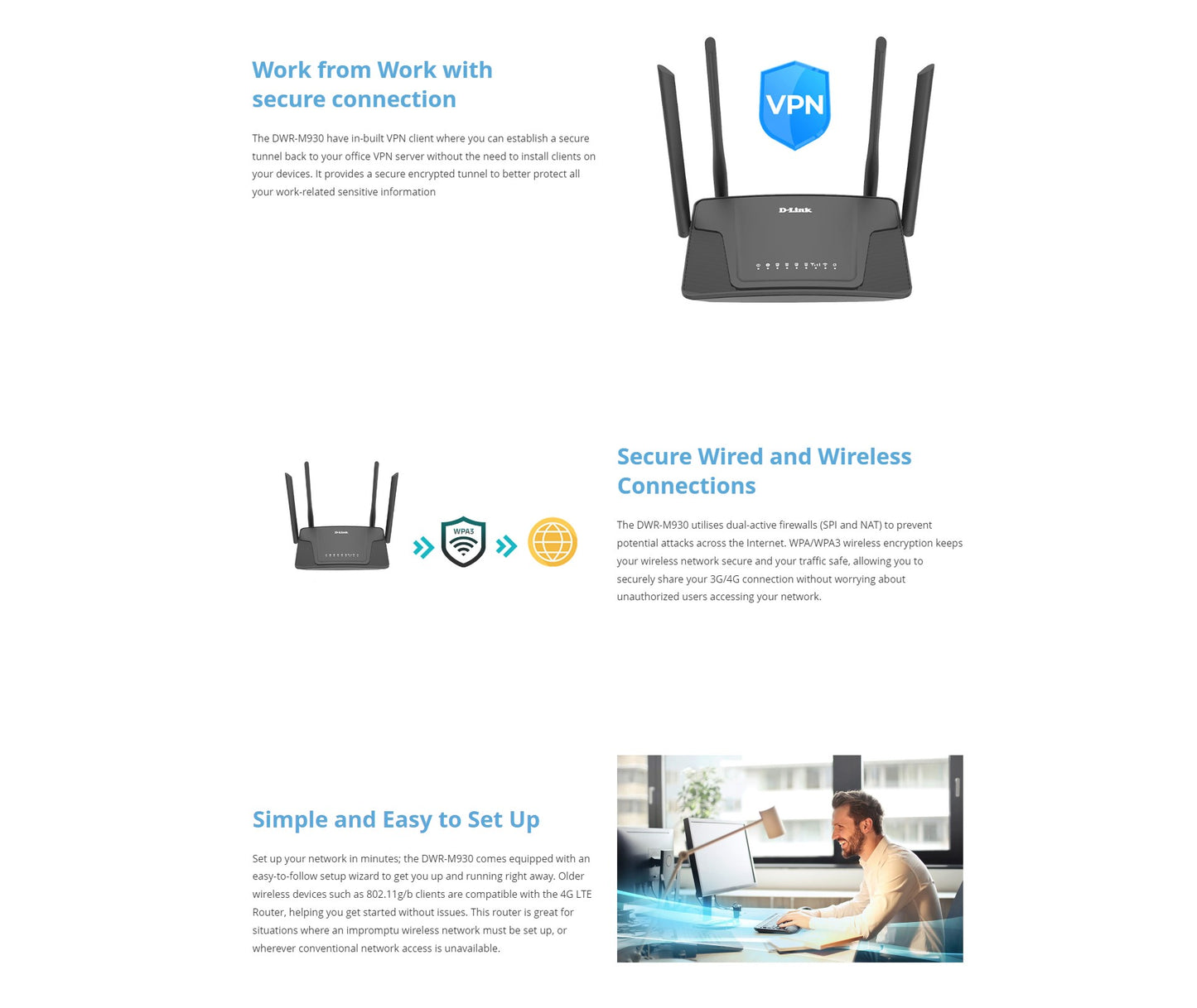 4G LTE Wireless Mobile Router | DWR-M930