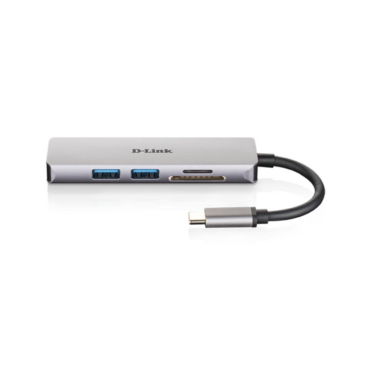5-in-1 USB-C Hub with HDMI and SD/microSD Card Reader | DUB-M530