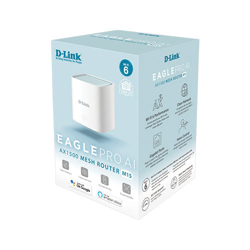 AX1500 Wifi 6 Eagle Pro AI Wireless Mesh Router System | M15 (3 Pack)
