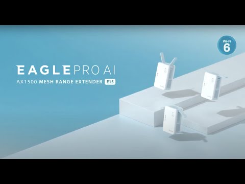 AX1500 Eagle Pro AI Wireless Mesh Range Extender | E15